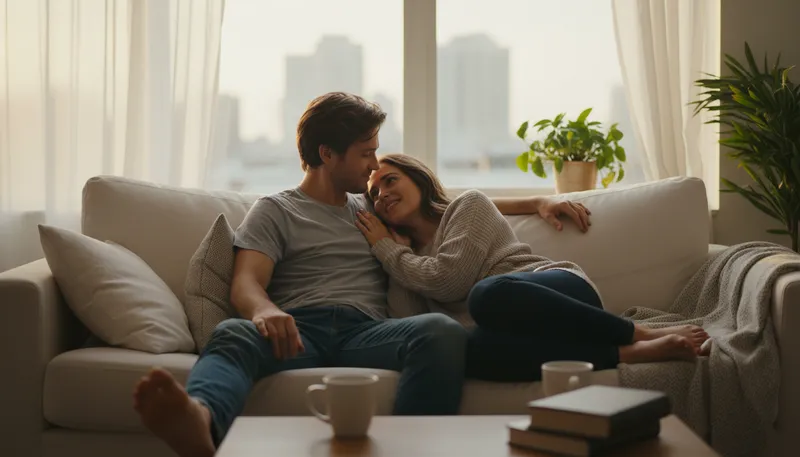 Illustration of friendship with benefits: a casual relationship with additional intimacy