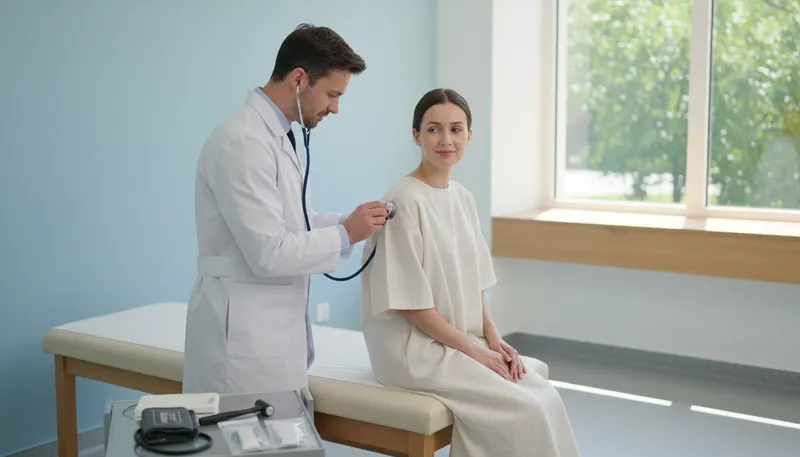 Illustration of clinical: Related to medical treatment or care.