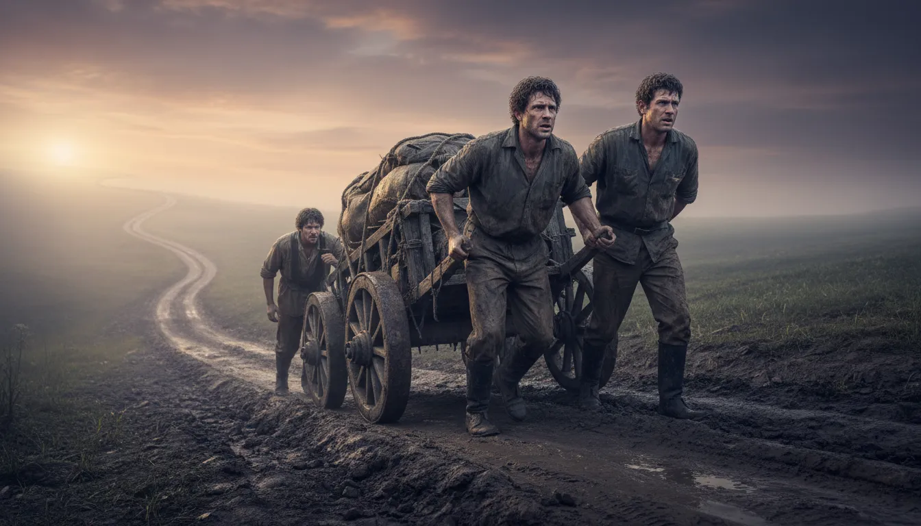 Hình minh họa cho go nowhere fast: Make no progress despite efforts and time.