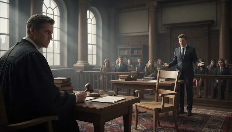 Illustration of absente reo: In law, a case without a defendant present.