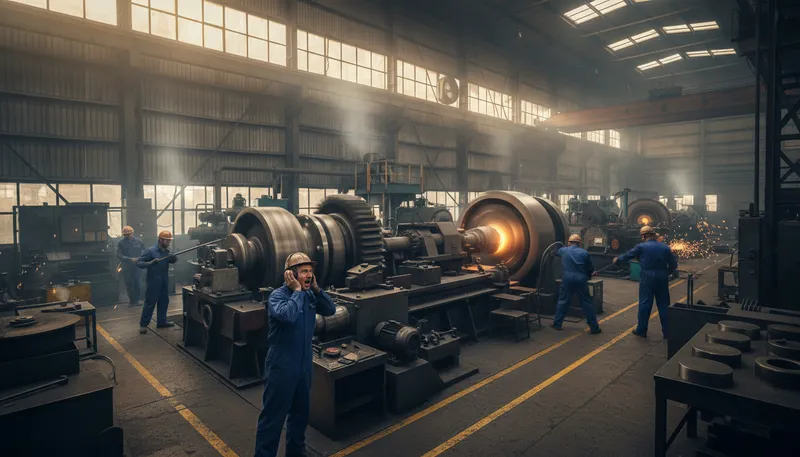 Illustration of machinery: Machines or equipment used for specific tasks.