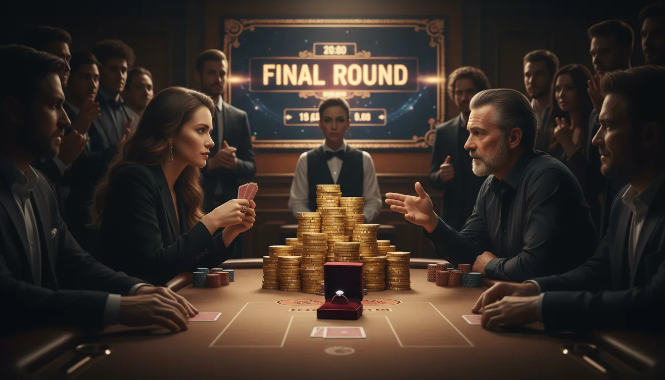 ภาพประกอบของ raise the stakes: increase the risk or reward of a situation.