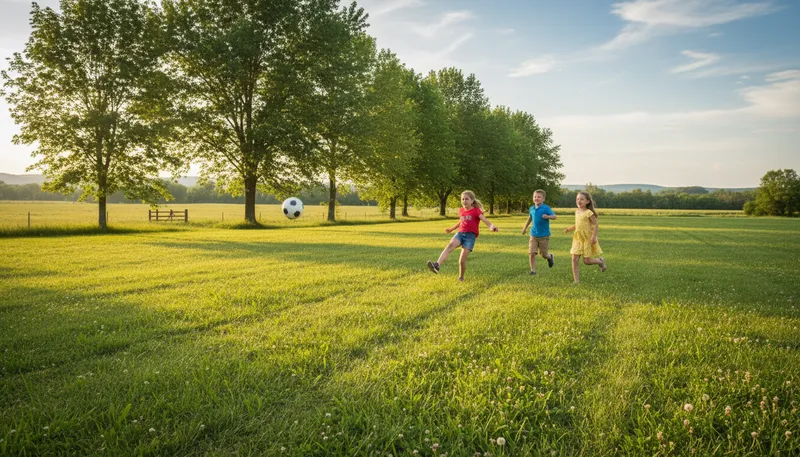 Illustration of football: A team sport played with a round ball.