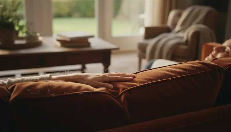 Illustration of upholstery: The fabric covering furniture or seats.