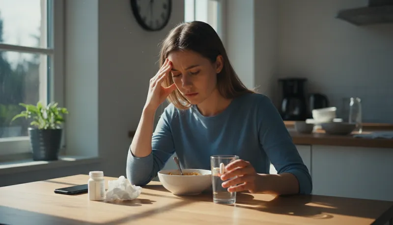Illustration of advil: A brand of pain relief medication.