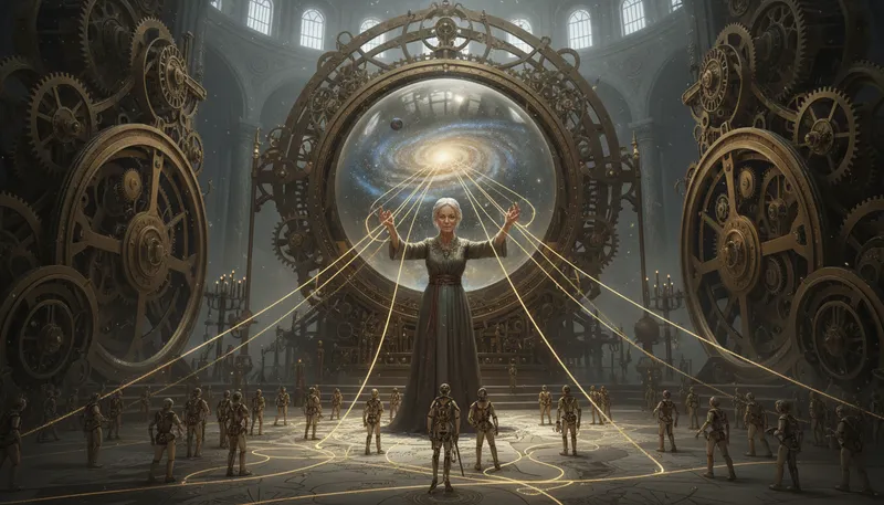 Illustration of omnipotent: Having unlimited power; able to do anything.
