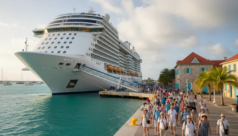 Illustration of nassau: A capital city in the Bahamas known for beaches.
