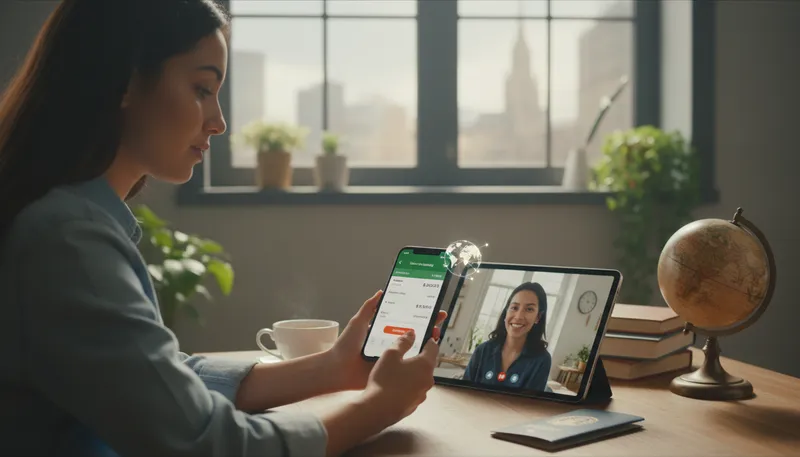 Illustration of wire: send money electronically through a network