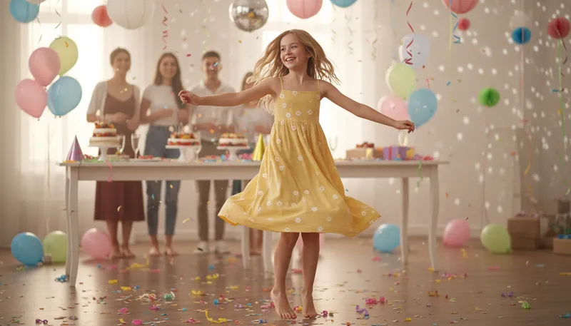 Illustration of perky: Cheerful, lively, and full of energy.