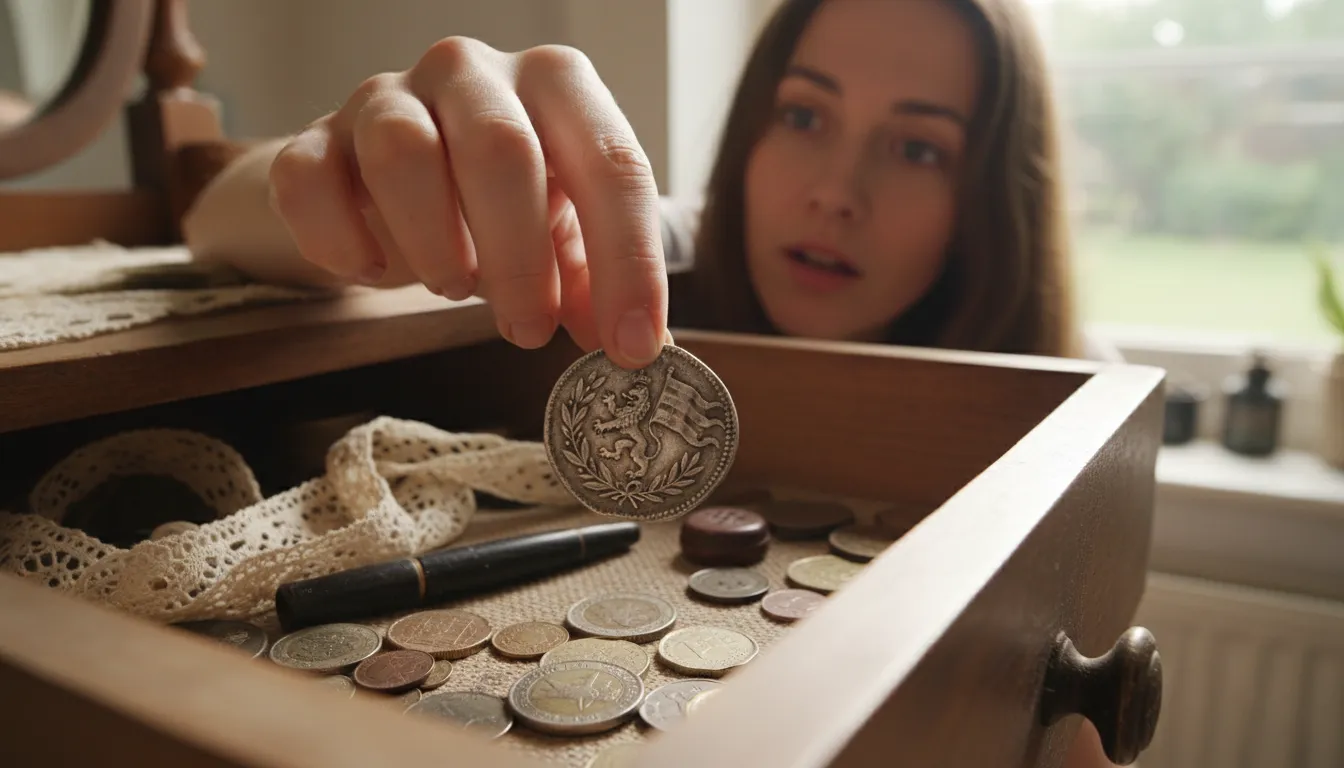ecu 的插图：A former European currency unit.