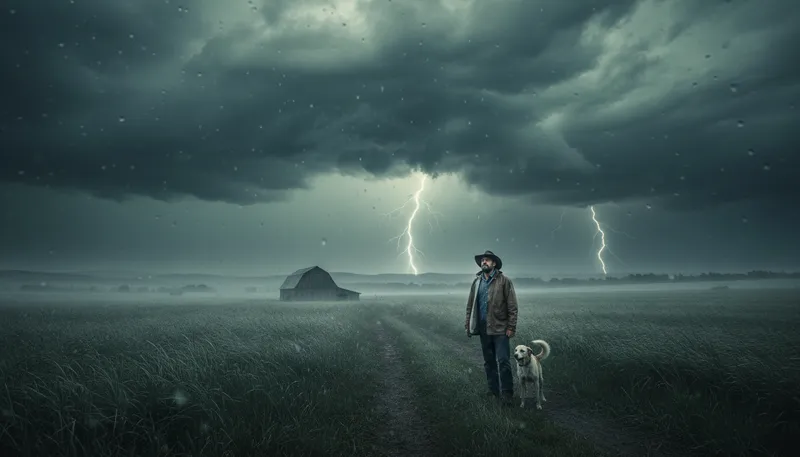 Illustration of thunder: The sound produced by lightning.