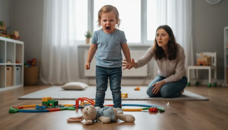 Illustration of angrily: In a manner showing strong annoyance.