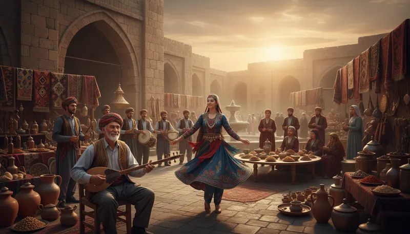 Illustration of kurdistan: a region in the Middle East
