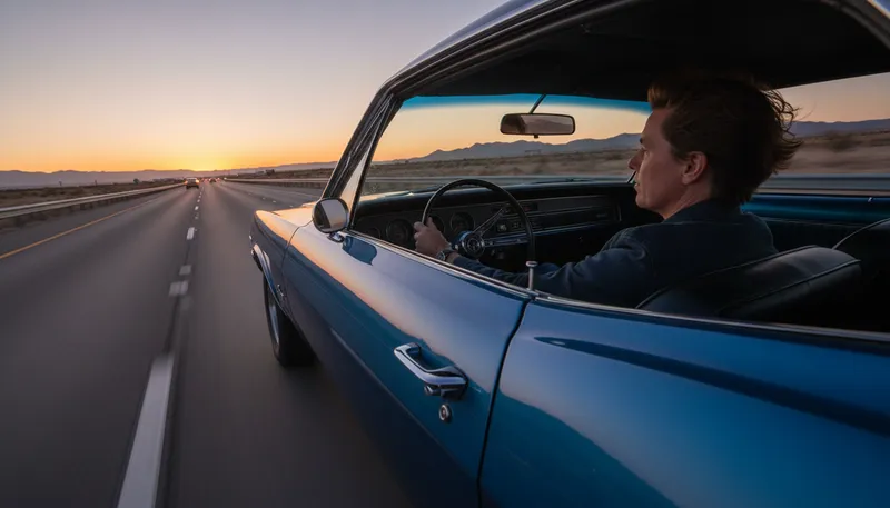 Illustration of in high gear: operating at maximum speed or efficiency.