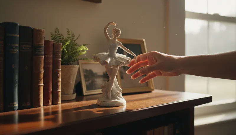 Illustration of figurine: A small model or statue.