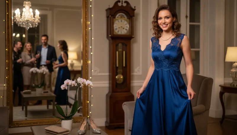 Illustration of wear: To have clothing or accessories on the body.