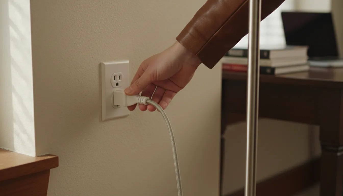 Illustration de plug : A device to connect electrical equipment.