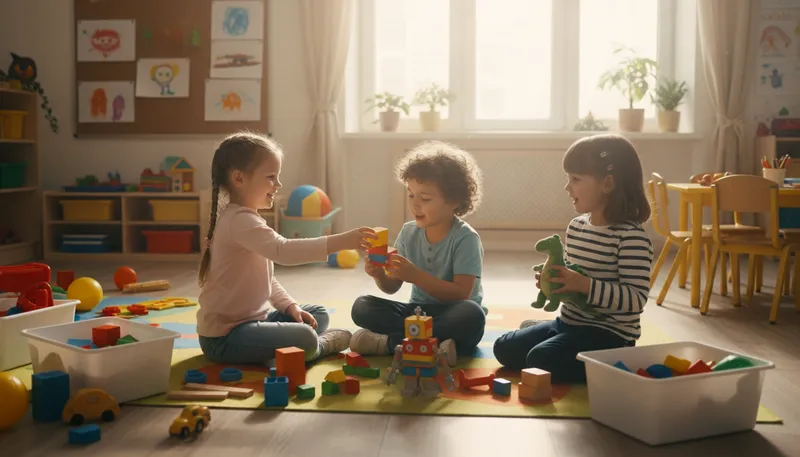 Illustration of share: To give part of something to others.