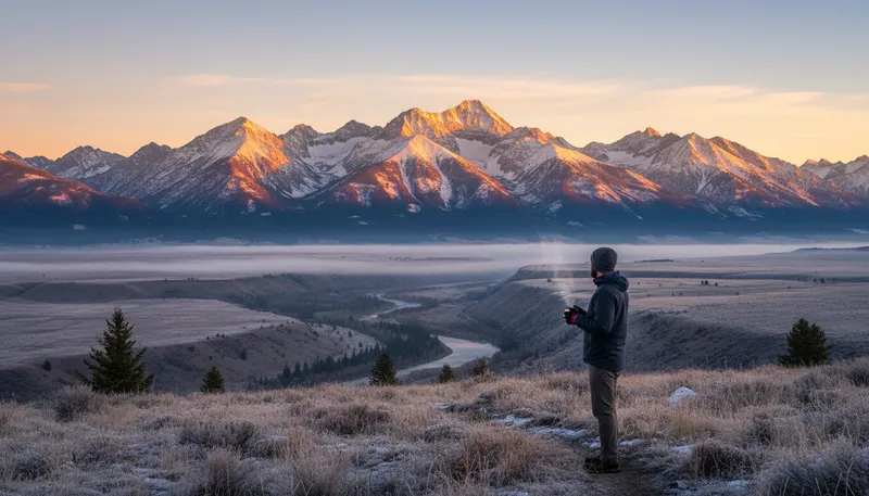 Illustration of bozeman: A city in Montana known for its beauty.