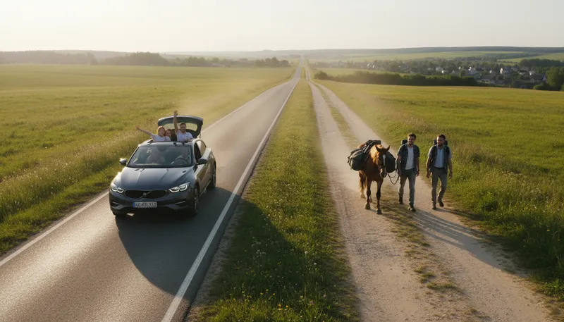 Illustration of a horse apiece: two things are equal or similar