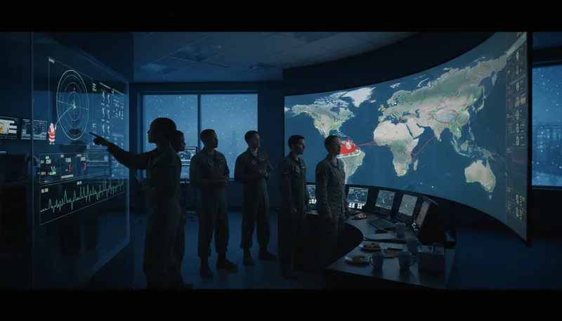 Illustration of norad: Military organization for airspace defense and monitoring.