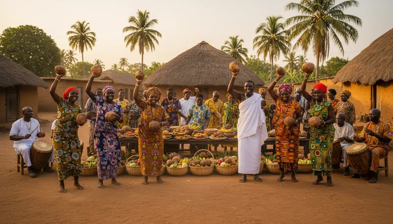 Illustration of igbo: A major ethnic group in Nigeria.