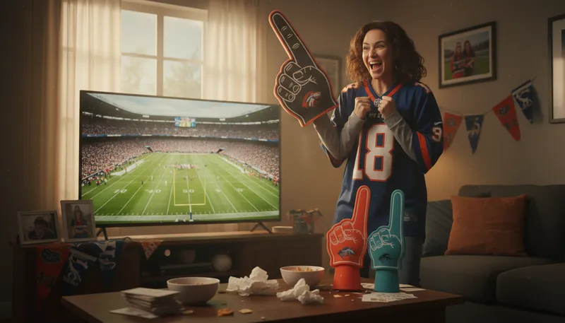 Illustration of rooting interest: A strong desire to support or cheer for someone.