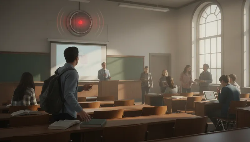 Illustration of buzzer: A device that makes a buzzing sound.