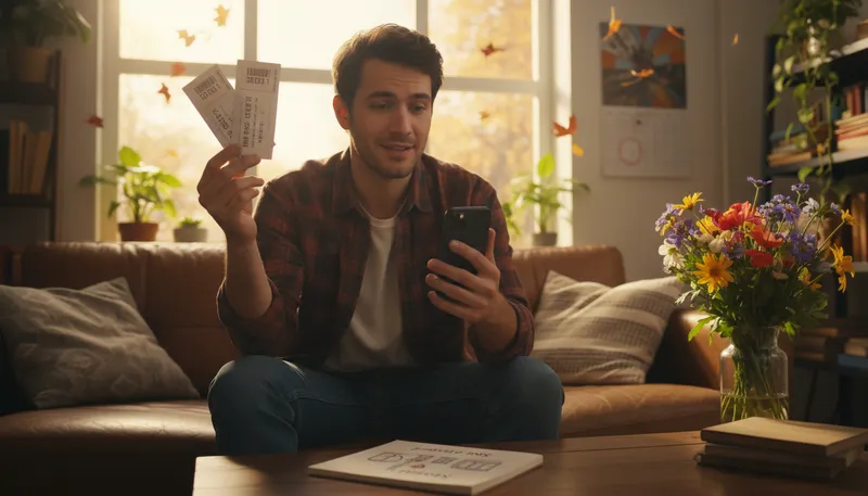 Illustration of take out: invite someone on a date