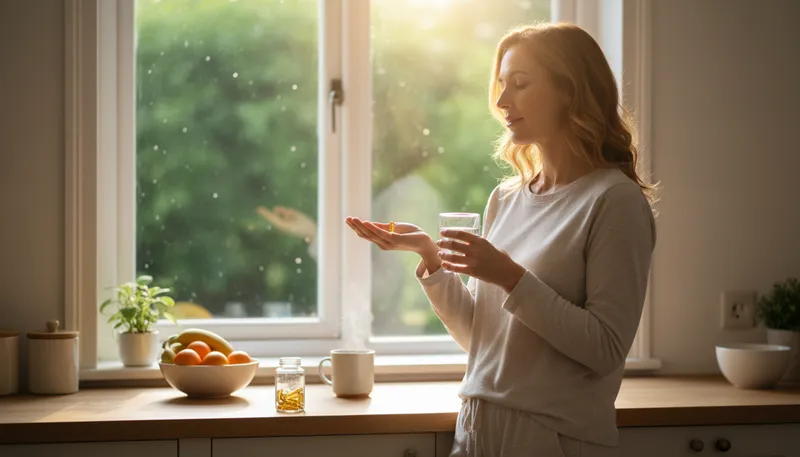 Illustration of vitamin: A substance needed for health and growth.