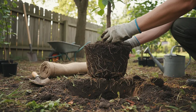 Illustration of root: The part of a plant that anchors it.