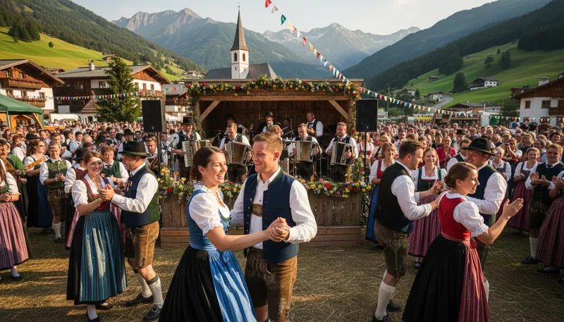 Illustration of austrians: People from Austria, known for their culture.