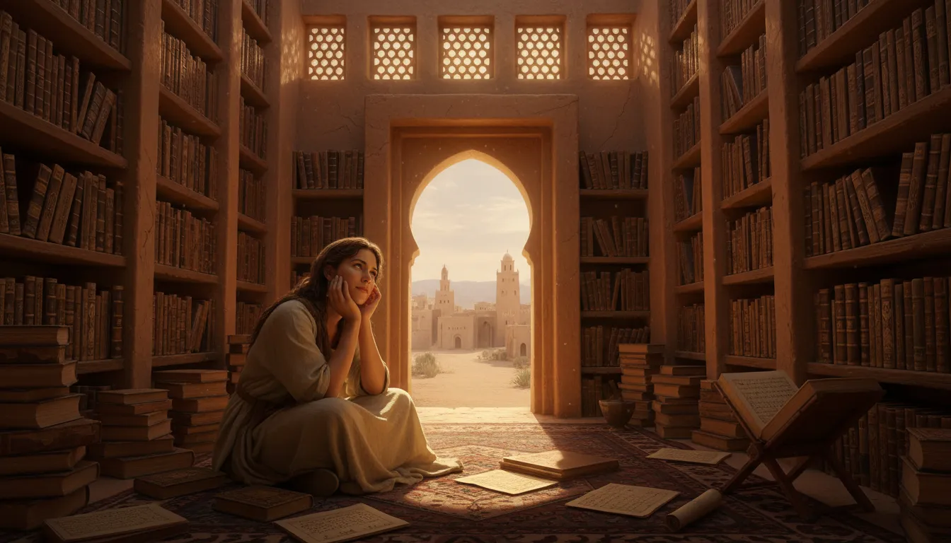 Timbuktu 的插图：A historic city in Mali, Africa.