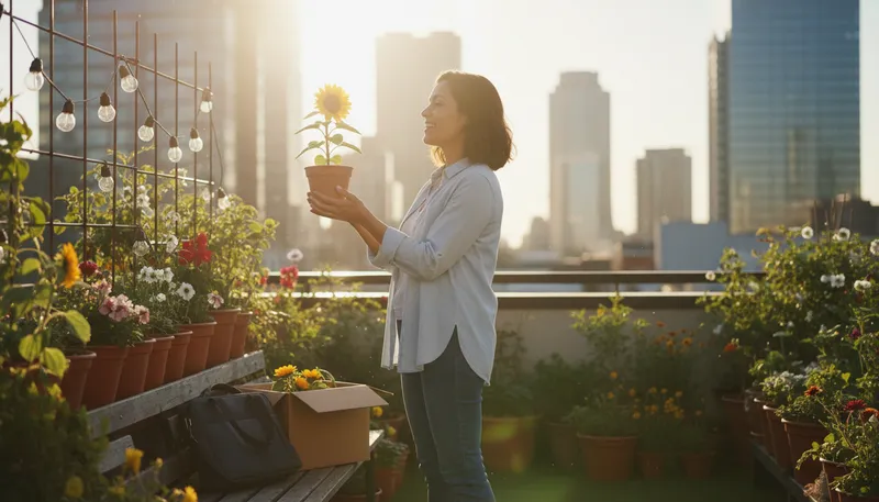 Illustration of look on the bright side: find positive aspects in a situation