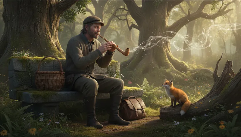 Illustration of pipe: musical instrument