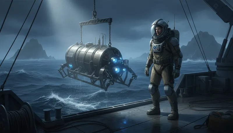 Illustration of probe: To explore or investigate something.