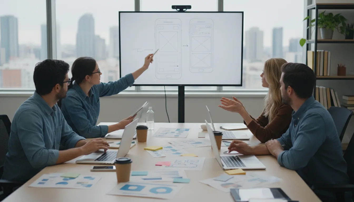 Illustrazione di UX: Abbreviation for 'user experience' in design.