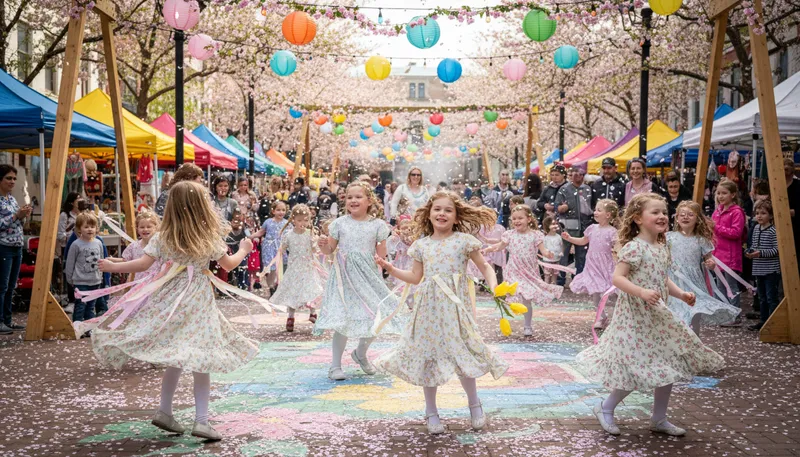 Illustration of festival: a special event celebrating culture or tradition.