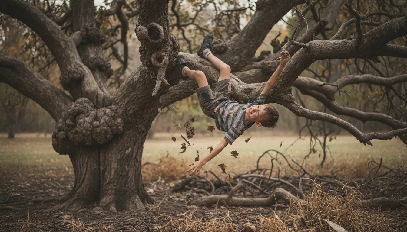 fall out of the ugly tree and hit every branch 的插圖：to be physically very unattractive