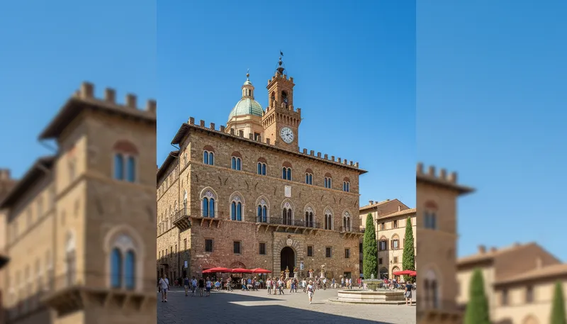 Illustration of palazzo: an impressive building, especially in Italy.