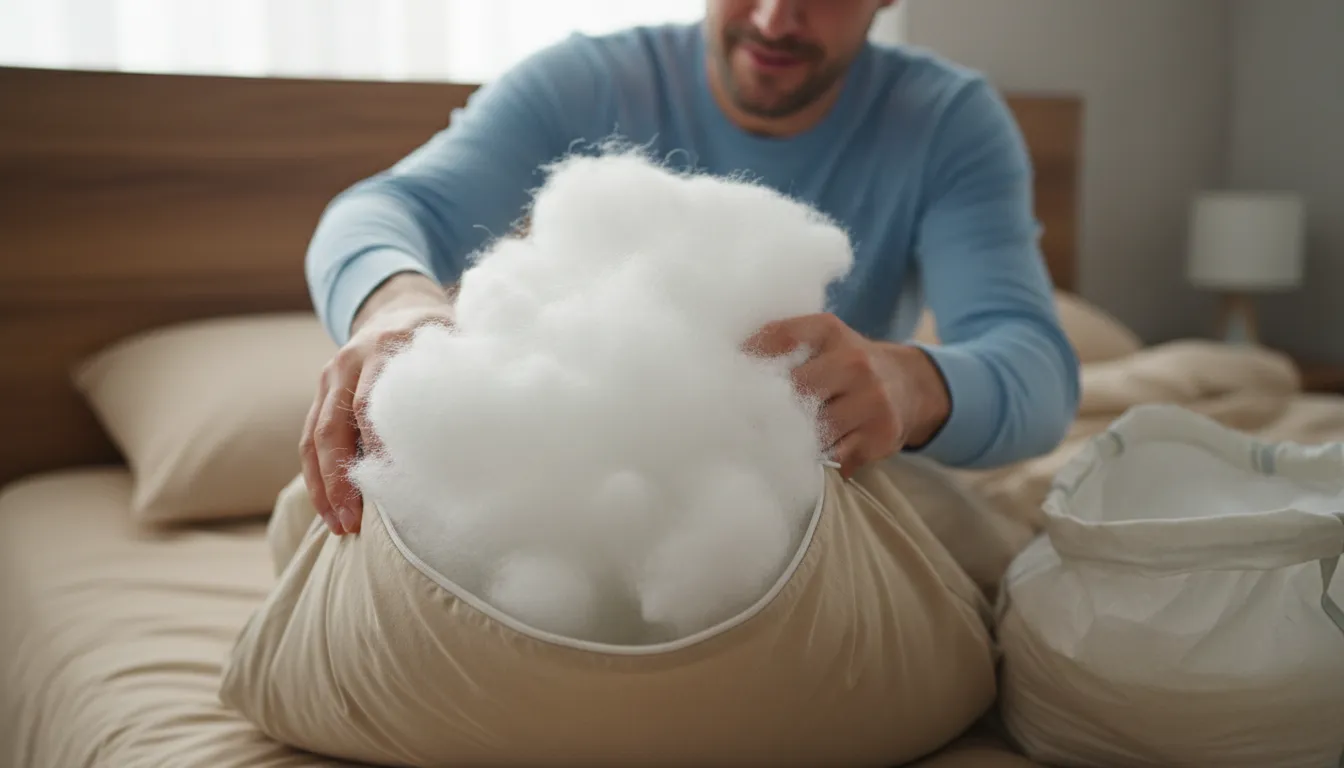 Ilustração de fluff: Soft, light material or substance.