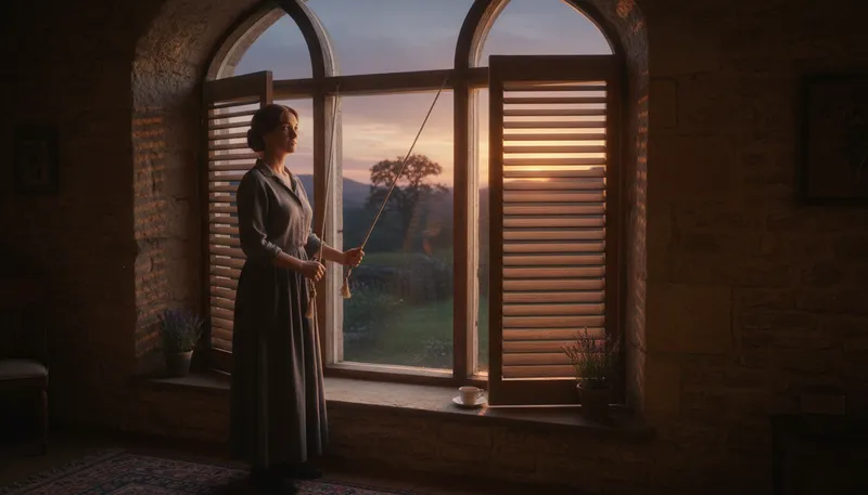 Illustration of pull the shutters down: To close or shut something completely.