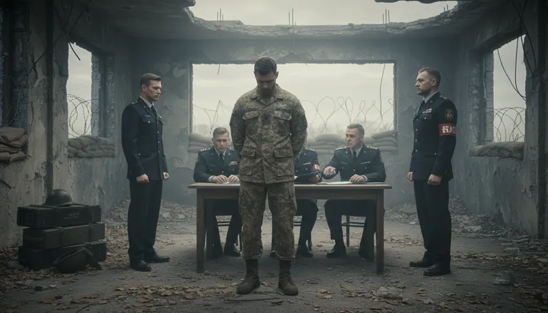Illustration of desertion: The act of leaving a place or duty.