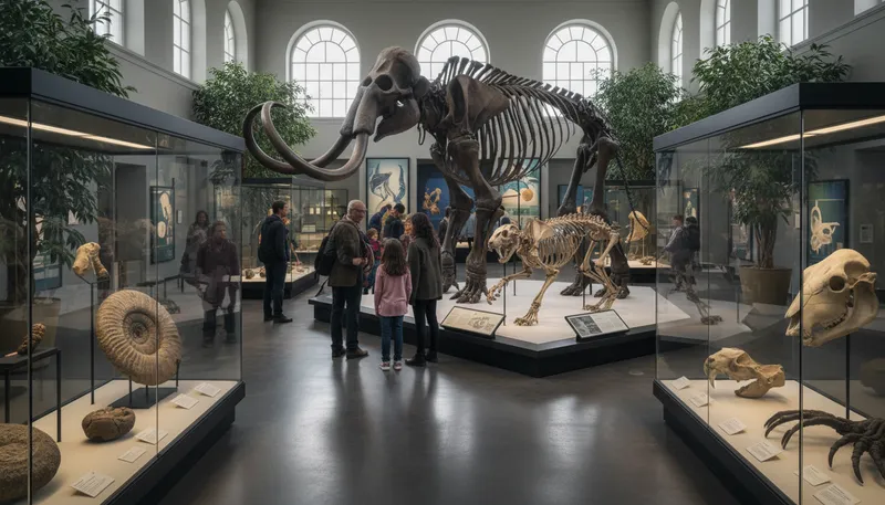 Illustration of pleistocene: An epoch in Earth's history, known for ice ages.