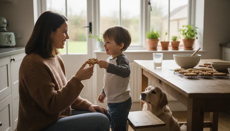 Illustration of every good boy deserves favor: A phrase implying everyone deserves kindness.