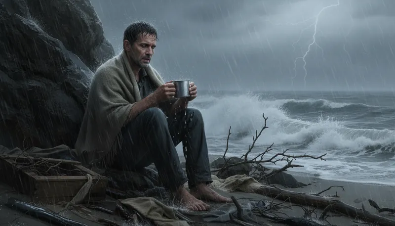 Illustration of have a thin time of it: experience difficulty or hardship.