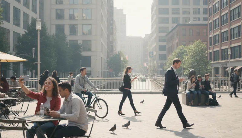 Illustration of ubi: Short for ubiquitous, meaning everywhere.