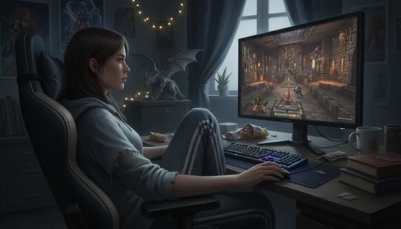 Illustration of runescape: A popular online multiplayer role-playing game.