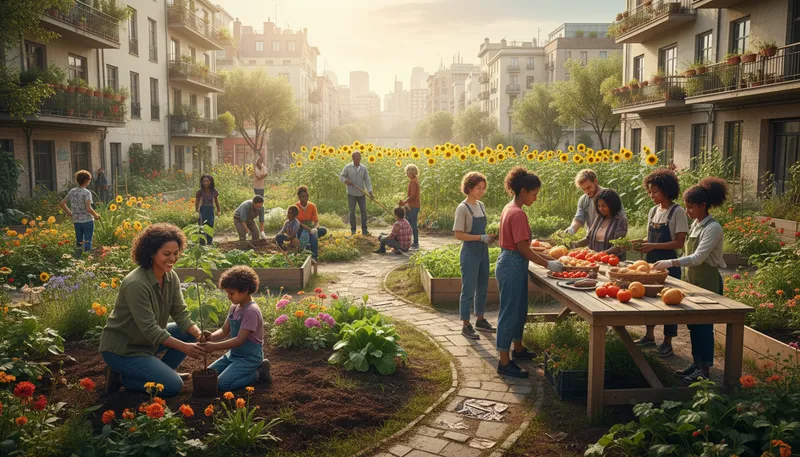 Illustration of better place: a more positive or improved environment