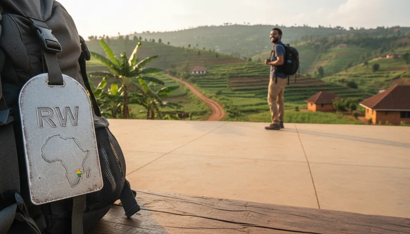RW 的插图：Abbreviation for Rwanda, a country in Africa.